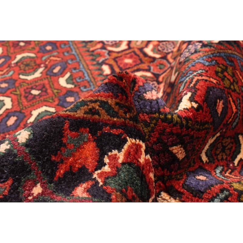 ECARPETGALLERY Hand-knotted Anadol Dark Red Wool Rug - 4'7 x 6'8
