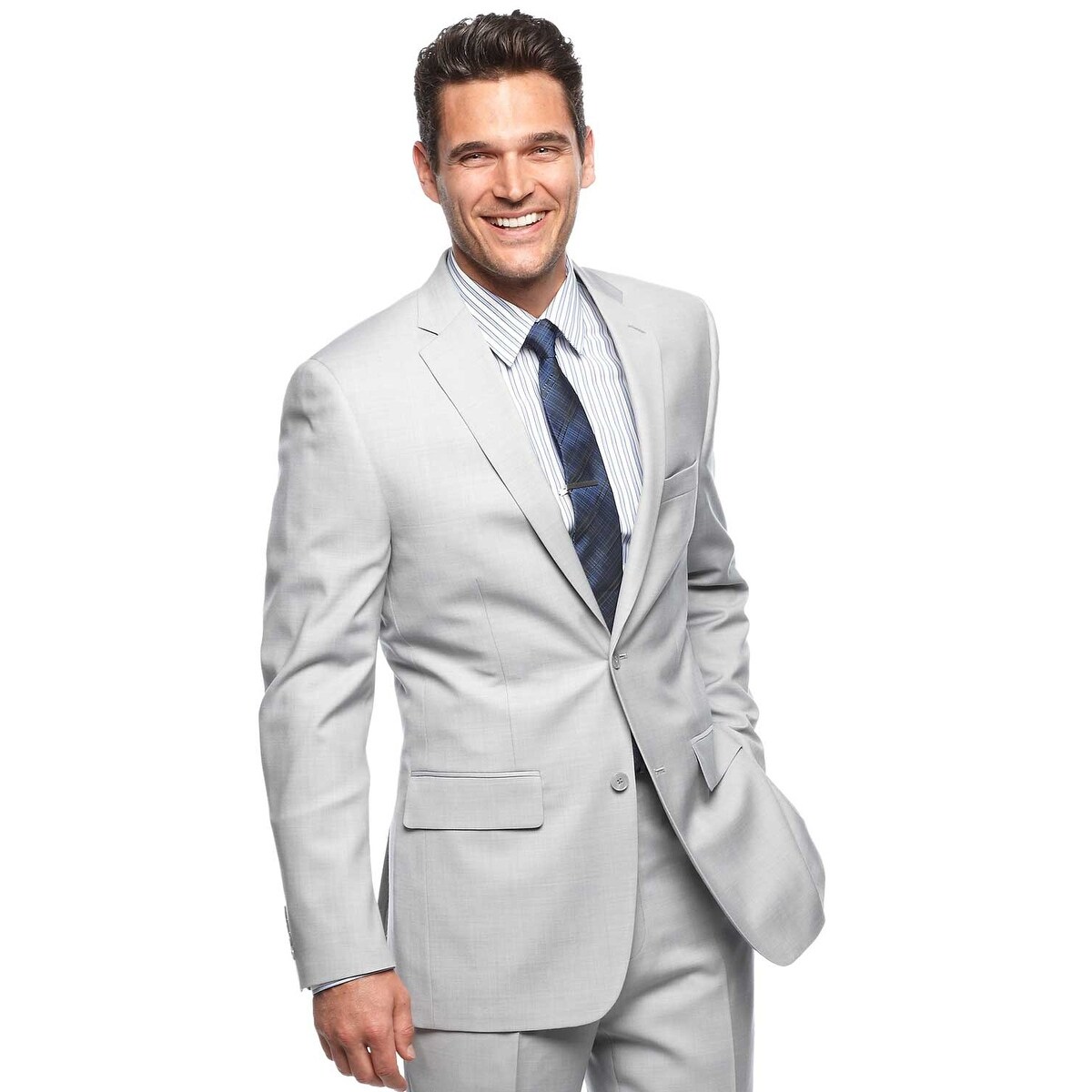 alfani red slim fit suit