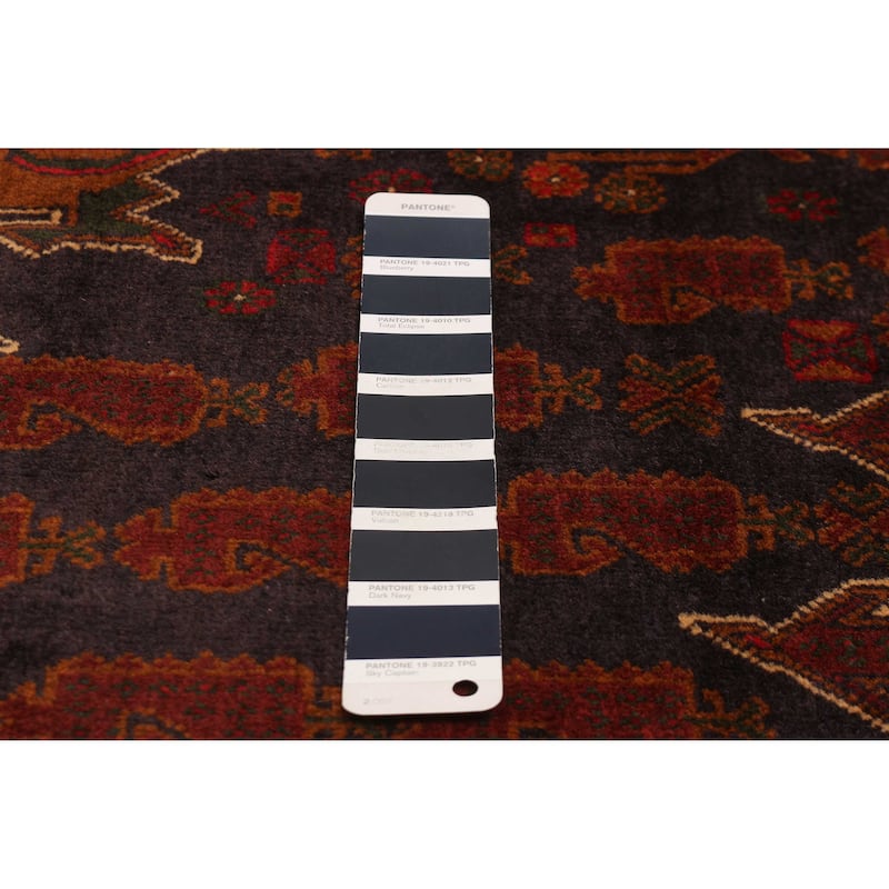 Teimani Navy Rug 3'7" x 6'3" - 3'7 x 6'3