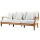 preview thumbnail 70 of 137, SAFAVIEH Couture Outdoor Martinique Solid Wood Patio Sofa