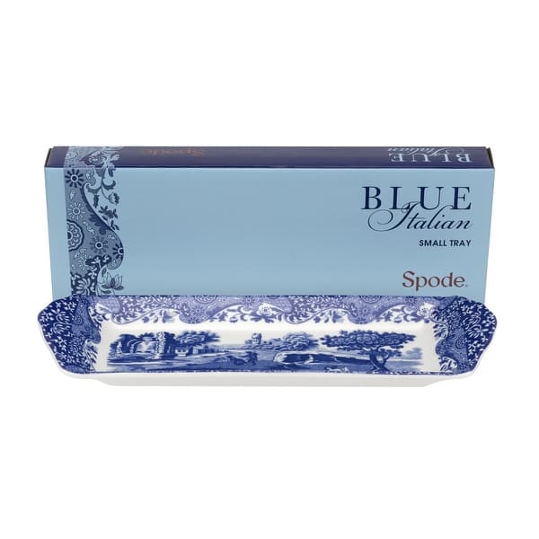 Spode Blue Italian Small Tray - 9 inch