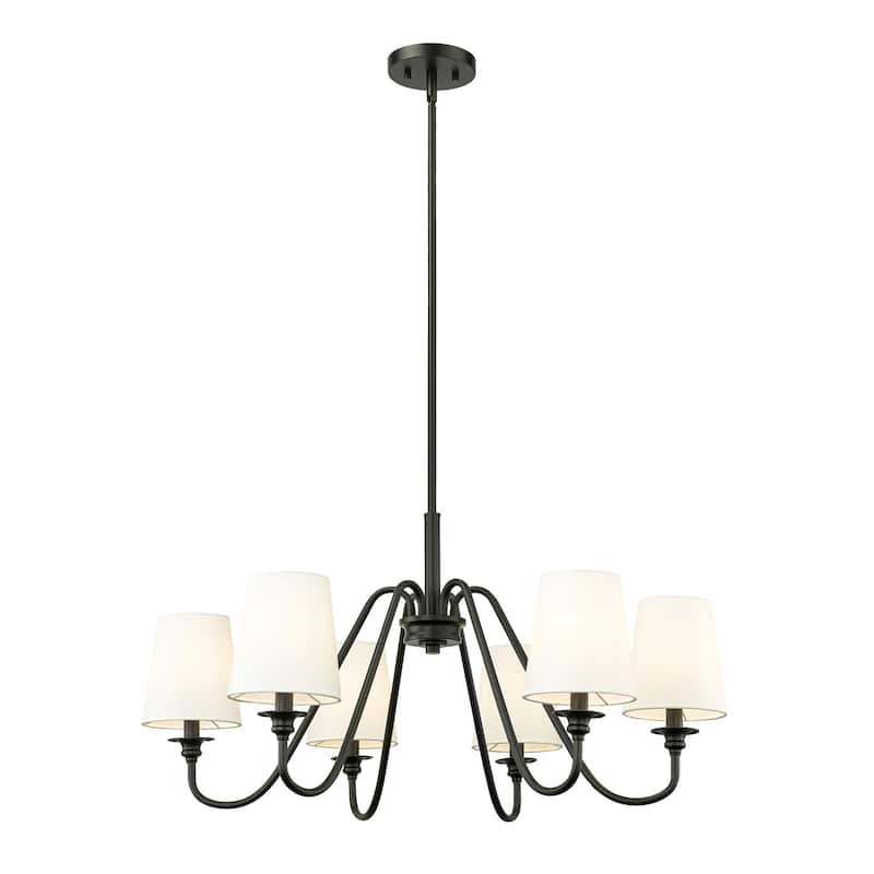 Z-Lite 7509-6-32 Gianna 6 Light 32" Wide Chandelier