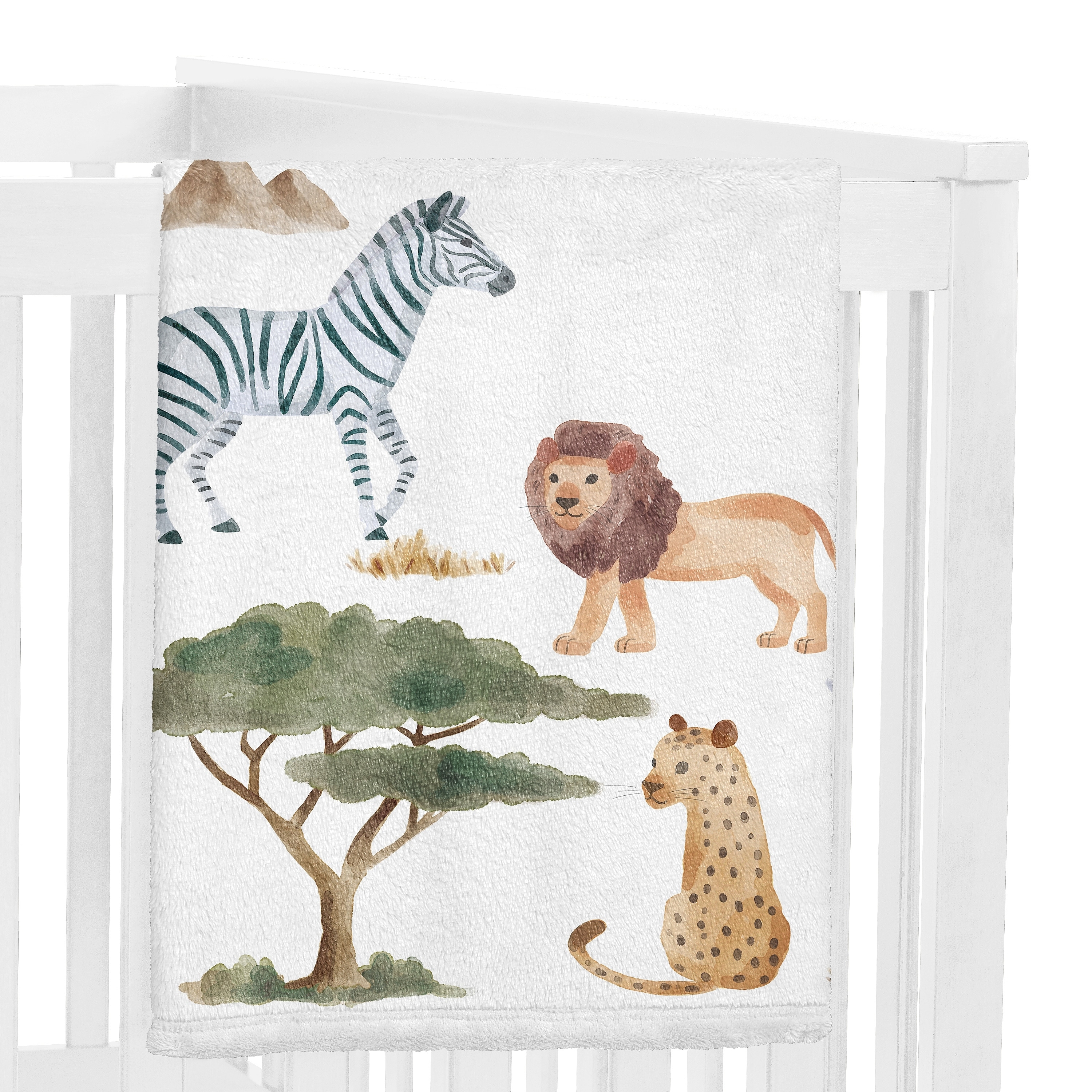 Sweet Jojo Designs Jungle Animals Milestone Blanket Monthly Newborn First Year Growth Mat Baby Shower Memory Hunter Green Yellow Grey Black White