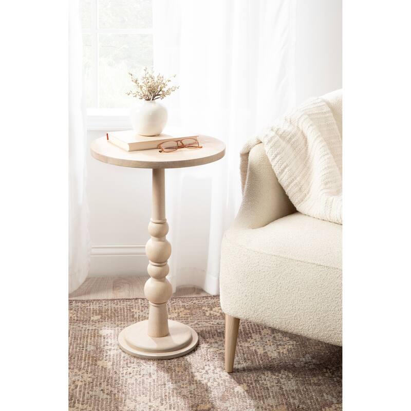 Kate and Laurel Wegner Wooden Side Table