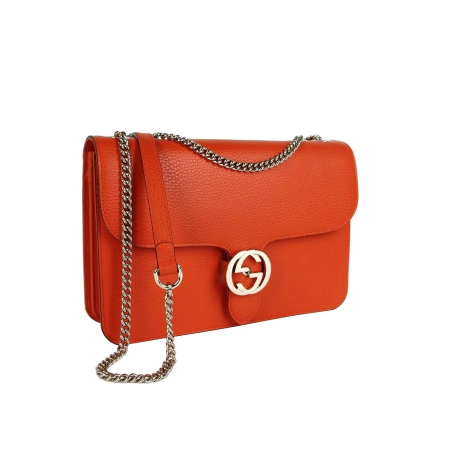 gucci orange handbag