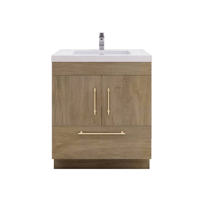Eliza 30'' Freestanding Vanity with Single Sink