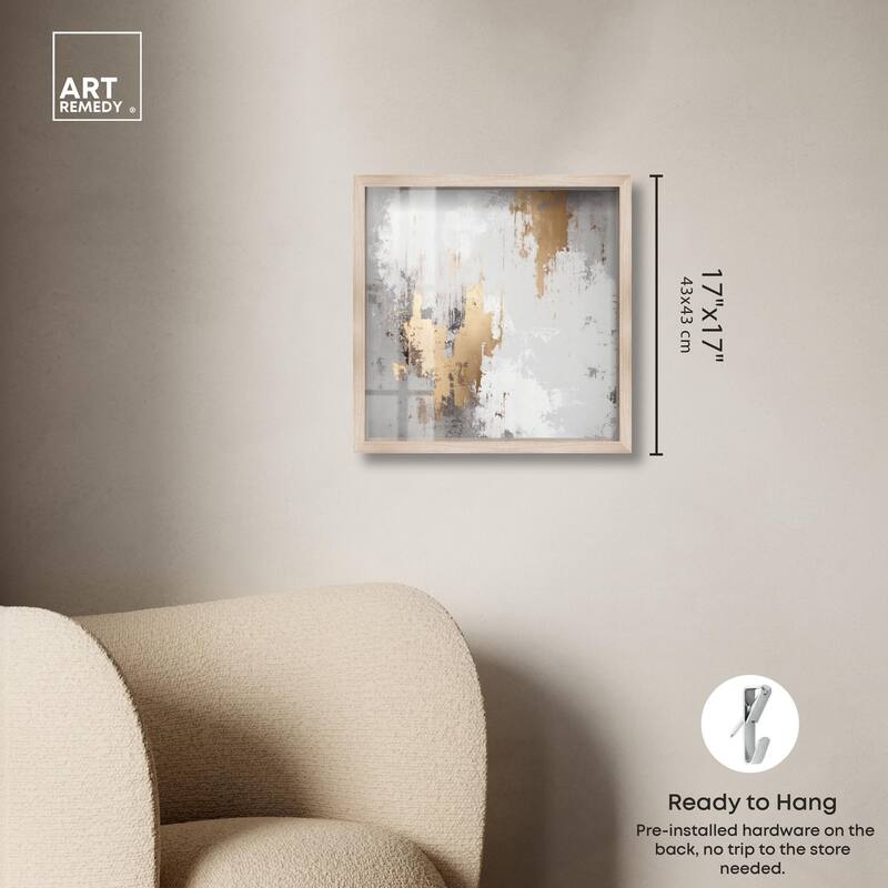 Ghostly Glimmer I Shadowbox by Art Remedy