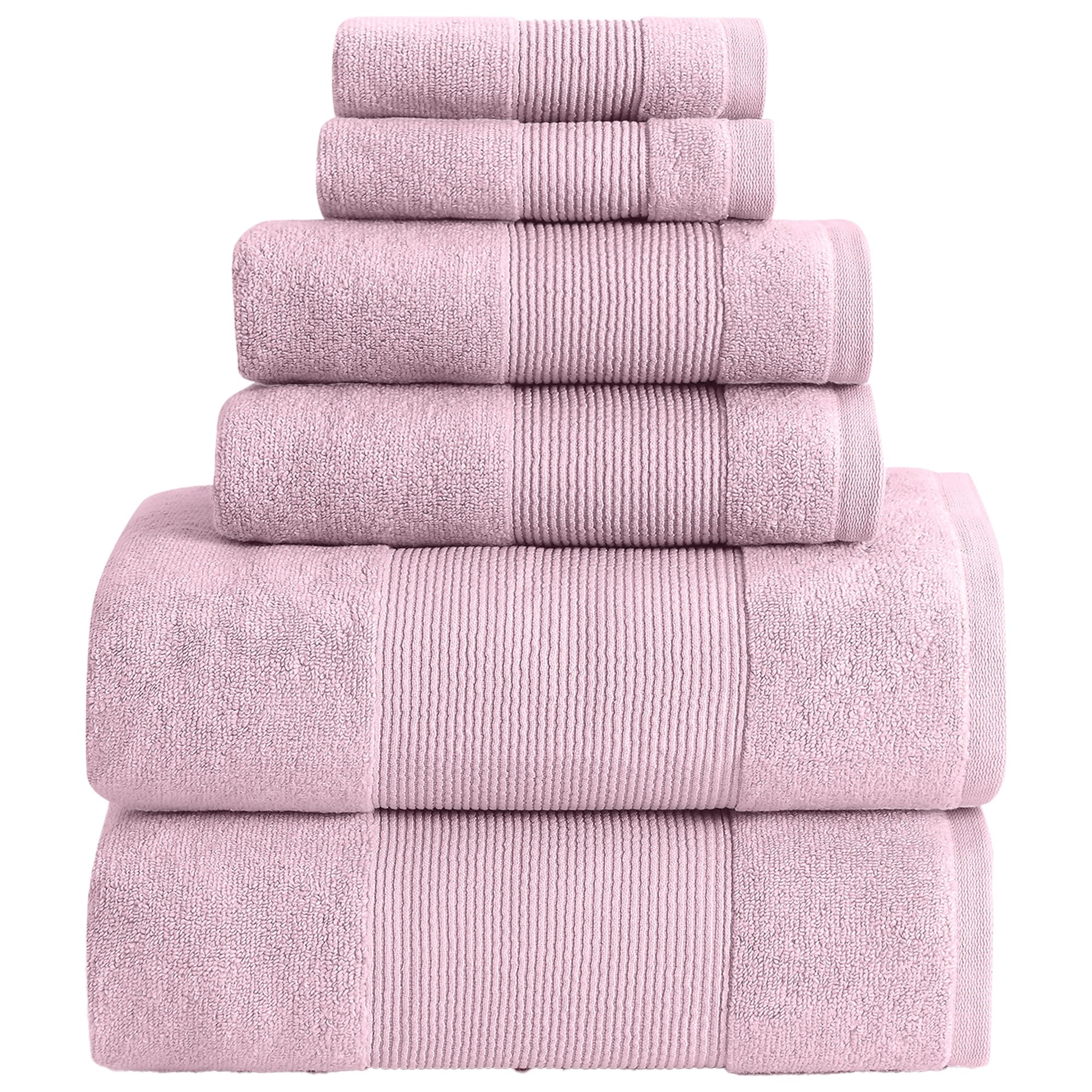 Modern Threads Air Cloud 6-Piece Bath Towel Set