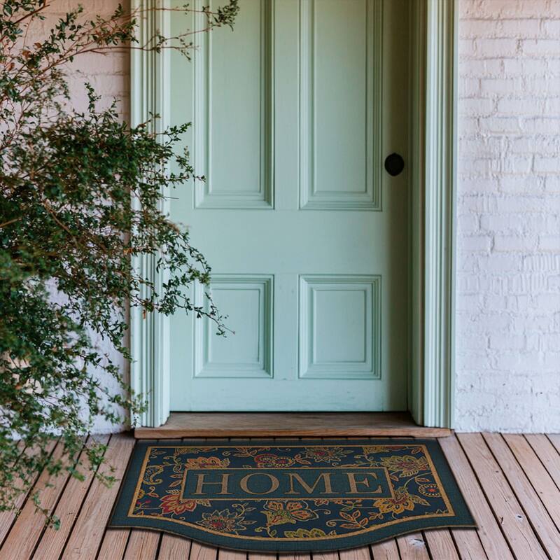 Mohawk Home Cozy Jacobean Slate 2' X 3' Door Mat