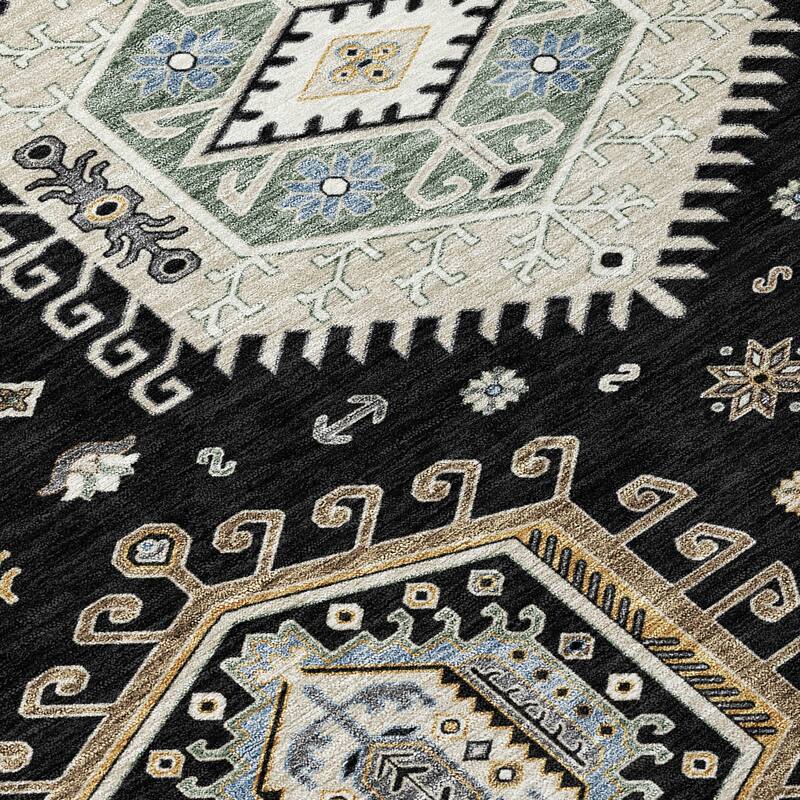 Machine Washable Indoor/ Outdoor Global Akron Chantille Rug