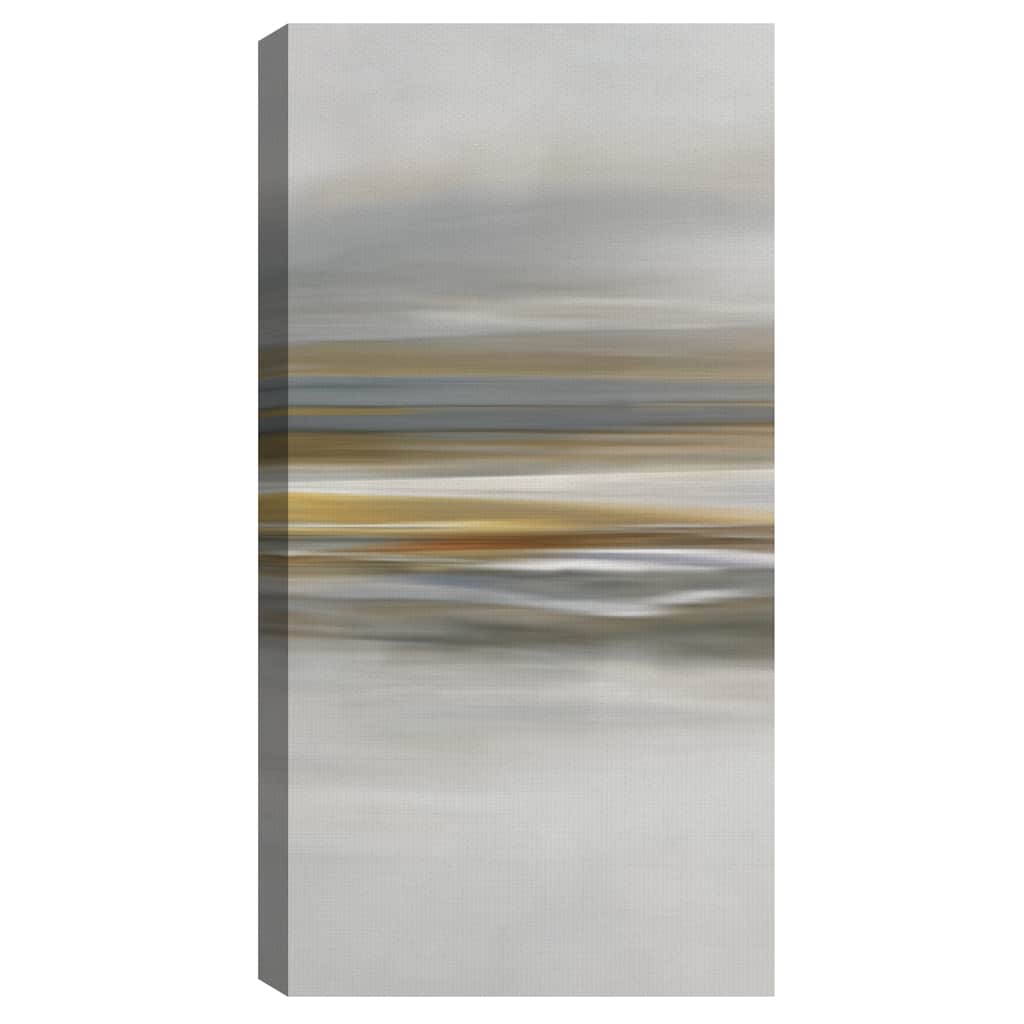 Soft Sea Panel Canvas Art Print