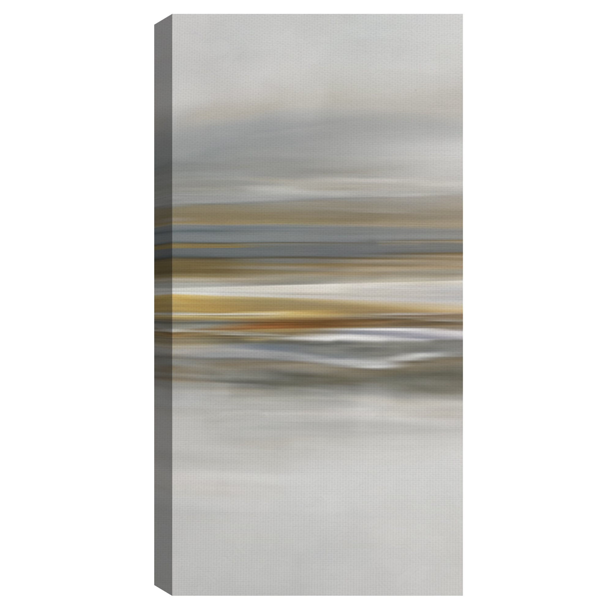 Soft Sea Panel Canvas Art Print