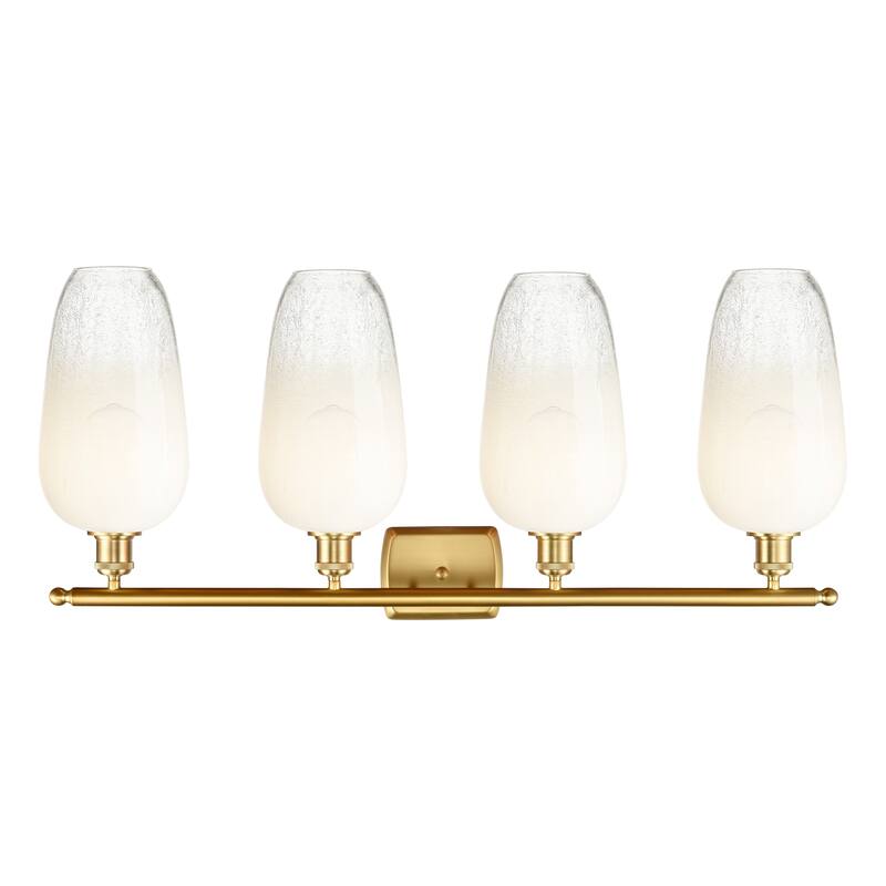 Innovations Lighting Endless Possibilities Ballston - Brookhaven Flute - 4 Light 37" Bath Vanity Light