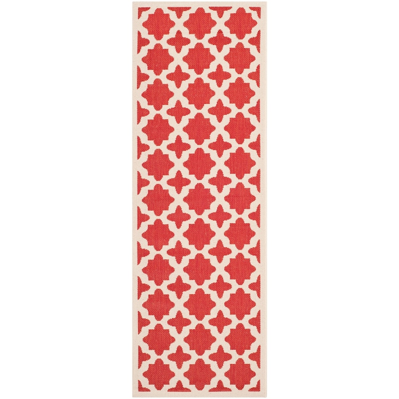 SAFAVIEH Courtyard Dorthey Indoor/ Outdoor Waterproof Patio Backyard Rug