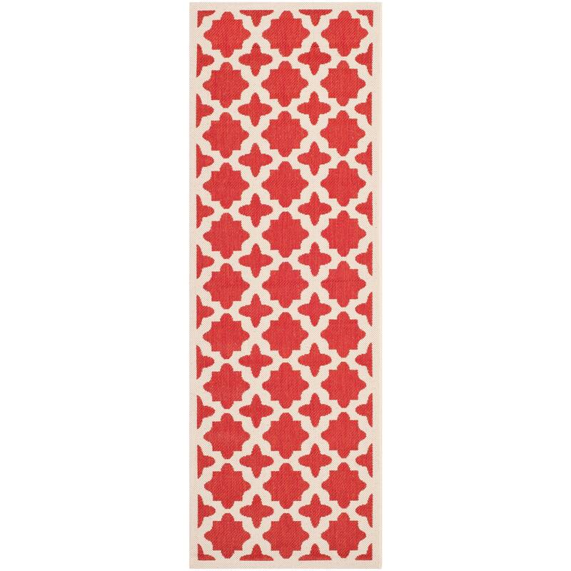 SAFAVIEH Courtyard Dorthey Indoor/ Outdoor Waterproof Patio Backyard Rug
