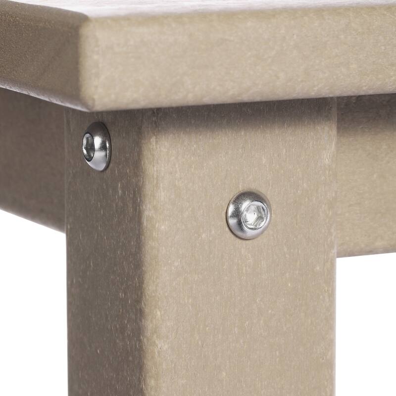 Laguna Outdoor Poly Adirondack 31" Square Coffee Table