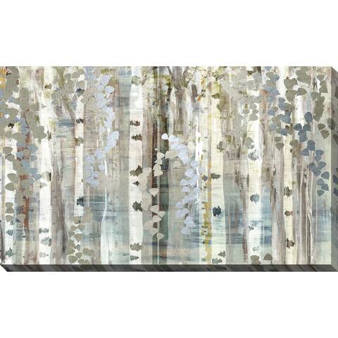 "Birch Wood Meadow " by Susan Jill Print on Canvas