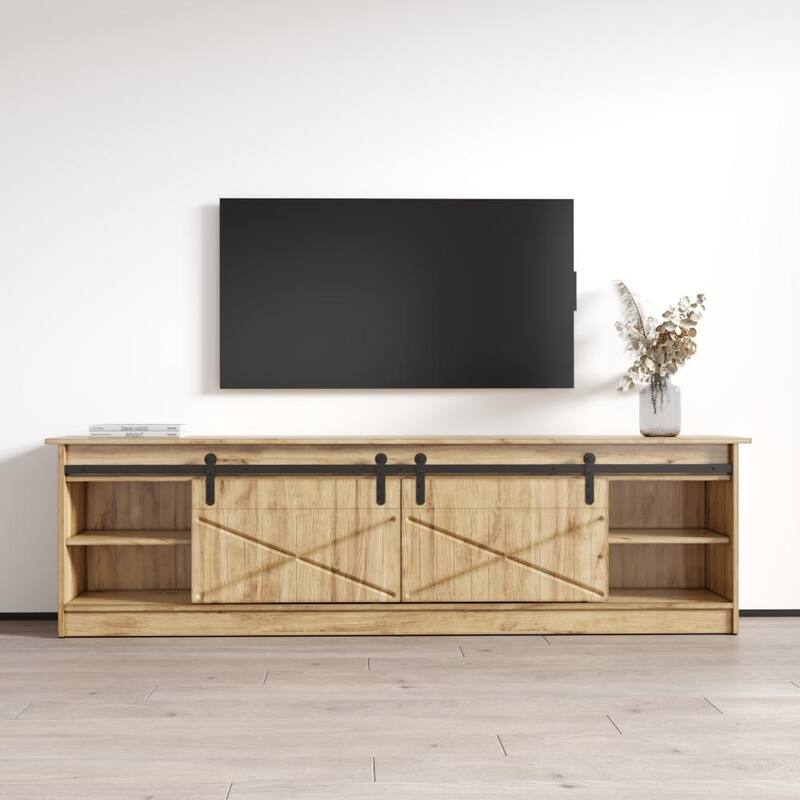 Granero BL-EF Electric Fireplace 79" TV Stand