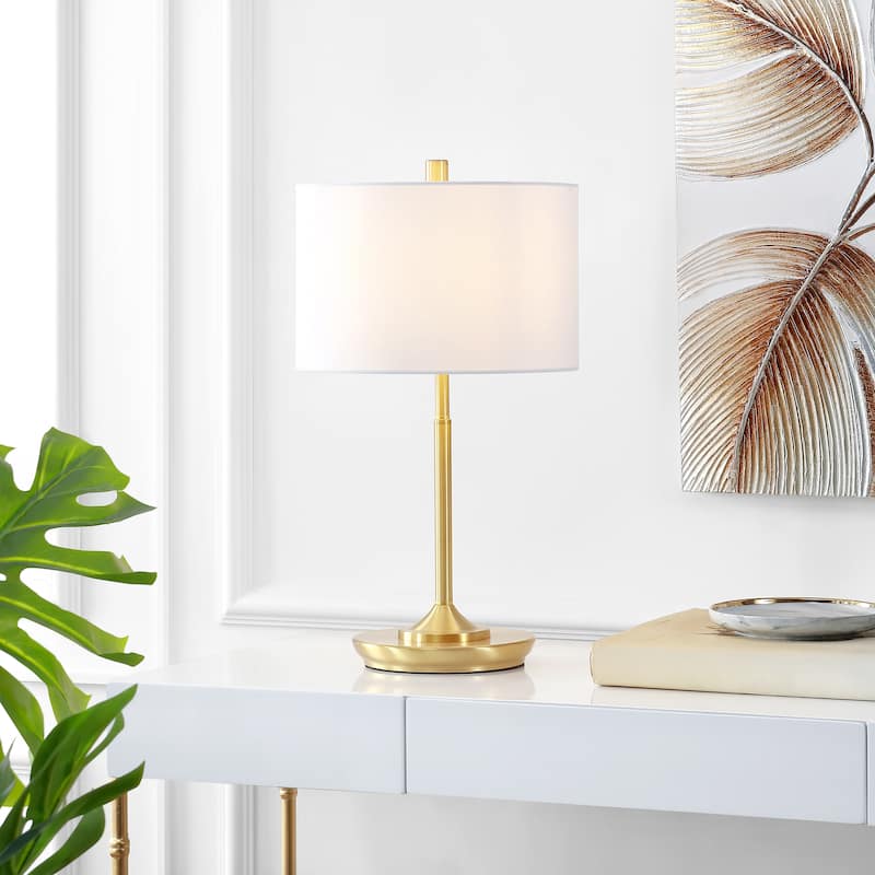 SAFAVIEH Lighting Daniella 22-inch LED Table Lamp (Set of 2) - 12" W x 12" L x 21.5" H - 12Wx12Dx22H