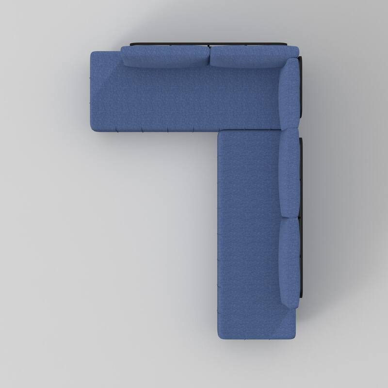 Modern Upholstered Sectional Sofa