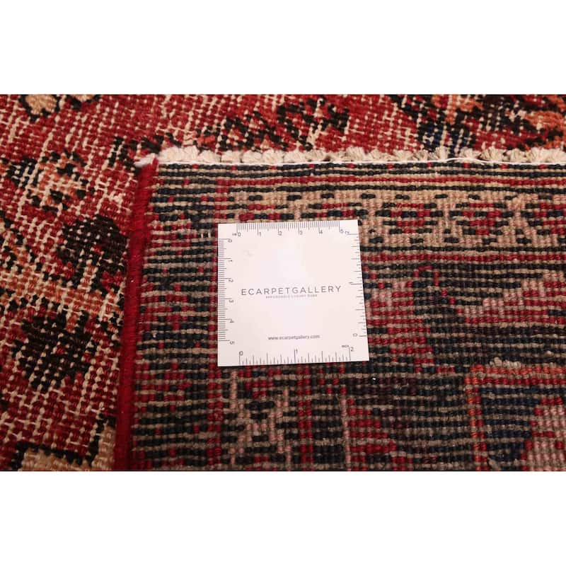 ECARPETGALLERY Hand-knotted Anadol Vintage Red Wool Rug - 6'11 x 10'1