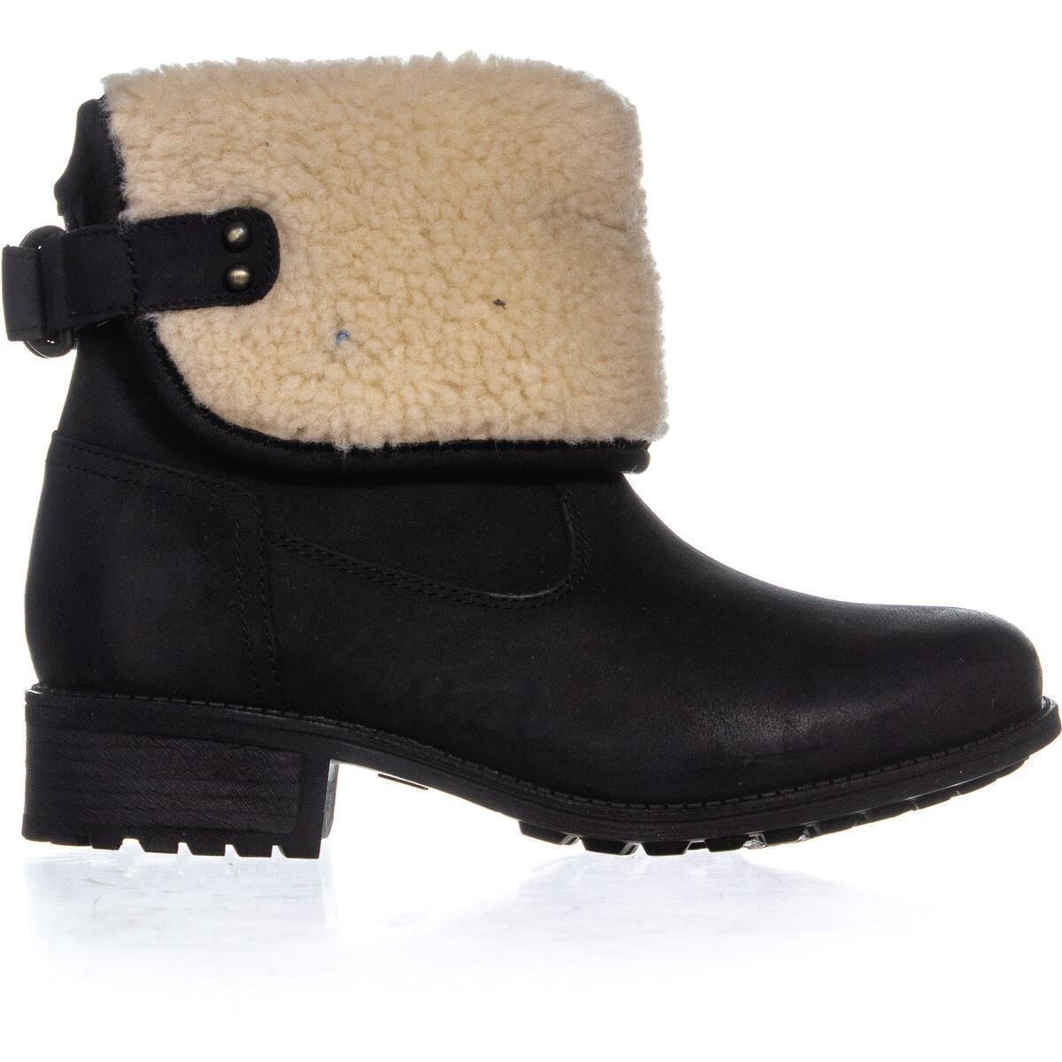 Shop Ugg Aldon Winter Boots Black Overstock 25448238