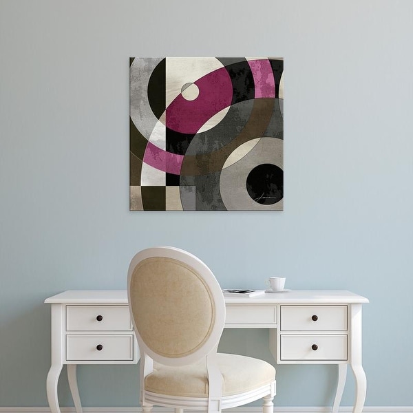 Easy Art Prints James Burghardt's 'Concentric Squares I' Premium Canvas Art