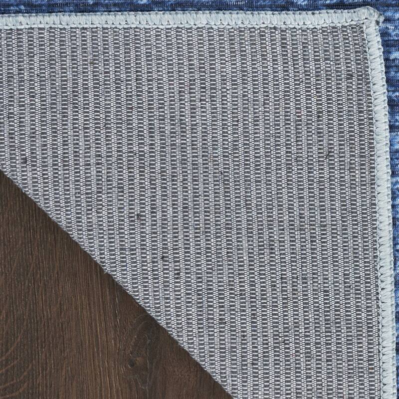 Nuray Power Loomed Abstract Modern Non Skid Low Pile Area Rug By HomeRoots - 120' X '26' X '0.25