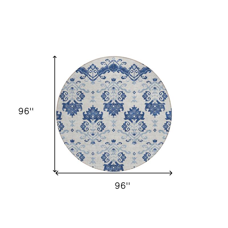 HomeRoots Oriental Transitional Rectangle Outdoor Rug