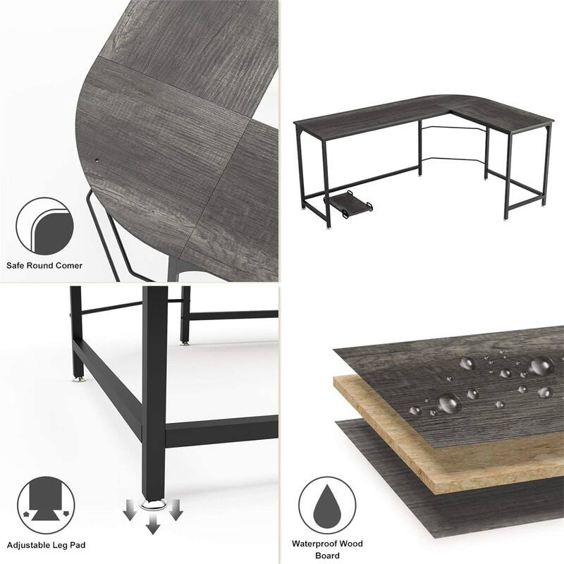 Reversible L Shaped Desk