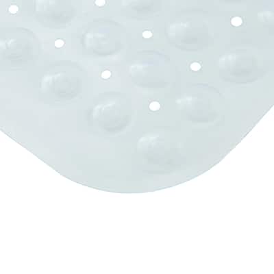 Kenney® Non-Slip Bath, Shower, and Tub Mat with Suction Cups, Clear