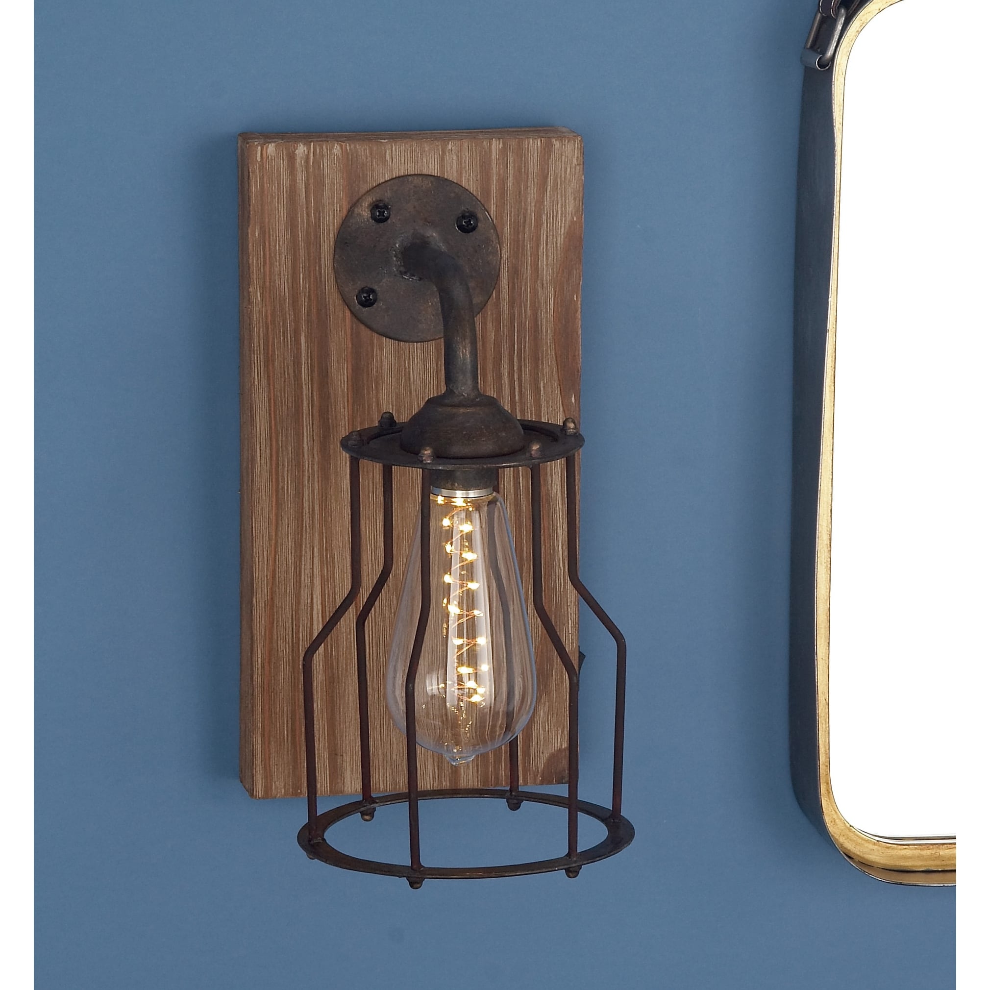 Battery operated sales industrial wall light