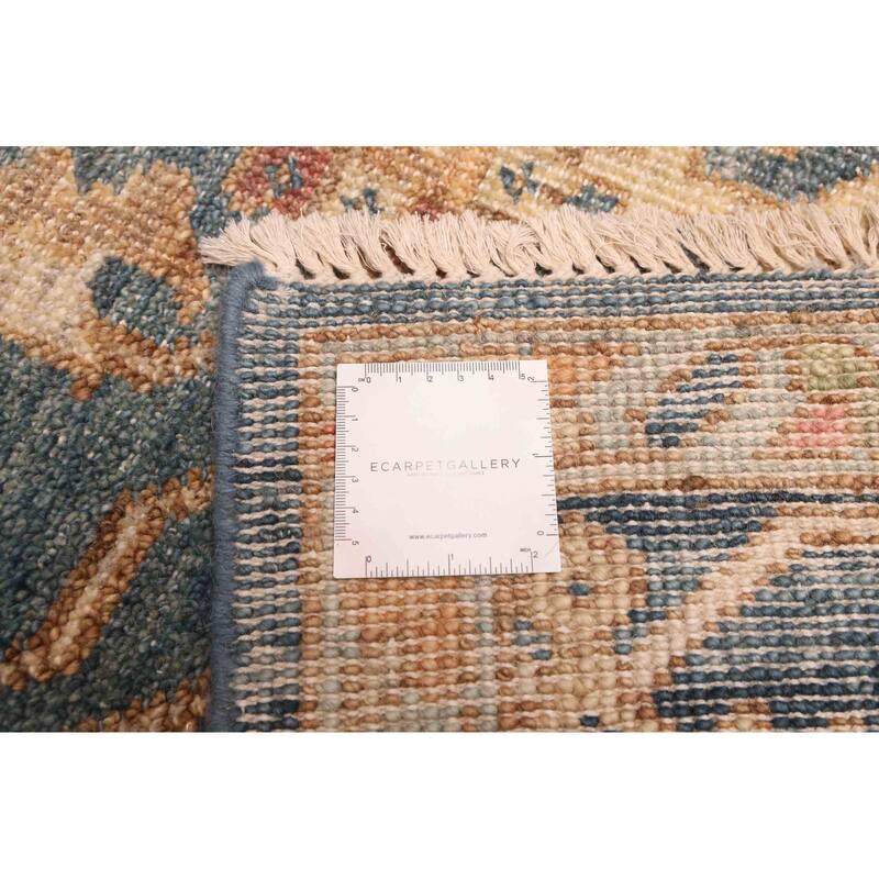 ECARPETGALLERY Hand-knotted Jules Serapi Navy Wool Rug - 8'9 x 11'9