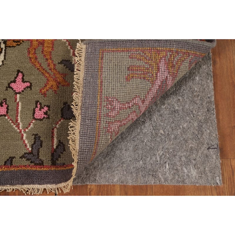 Animal Pictorial Ziegler Oriental Accent Rug Handmade Wool Carpet - 2'6" x 6'0"