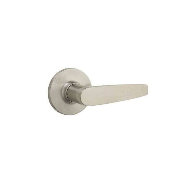 Kwikset Winston Passage Door Lever Set with Round Rose from the