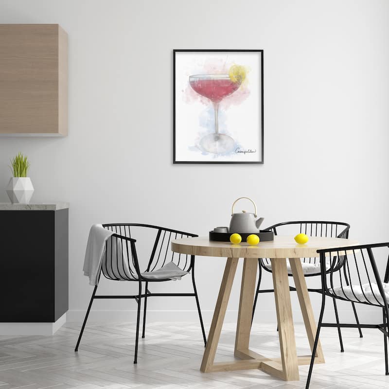 Stupell Soft Faded Cosmopolitan Framed Giclee Art Design By Matthew Piotrowicz