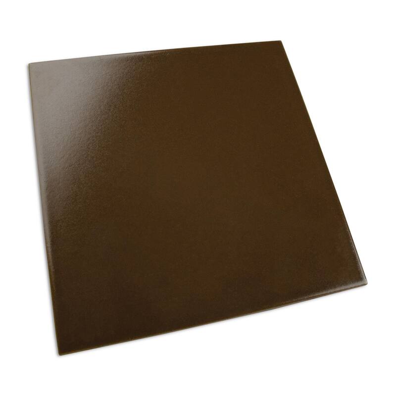 Merola Tile Monocolor Caoba 7-7/8" x 7-7/8" Ceramic Floor and Wall Tile