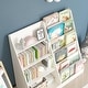 preview thumbnail 7 of 12, White Wooden Kids Bookshelf and Toy Storage Organizer with 4 Tier
