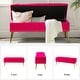 preview thumbnail 98 of 137, HULALA HOME Neptunus Modern 45.5" W Velvet Bedroom Storage Bench for End of Bed with Nailhead Trim
