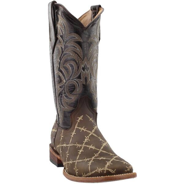 Shop Ferrini Mens Barbed Wire Casual Western Shoes Overstock