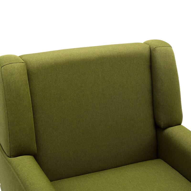 Upholstered Armchair with Wide Back Accent Chair