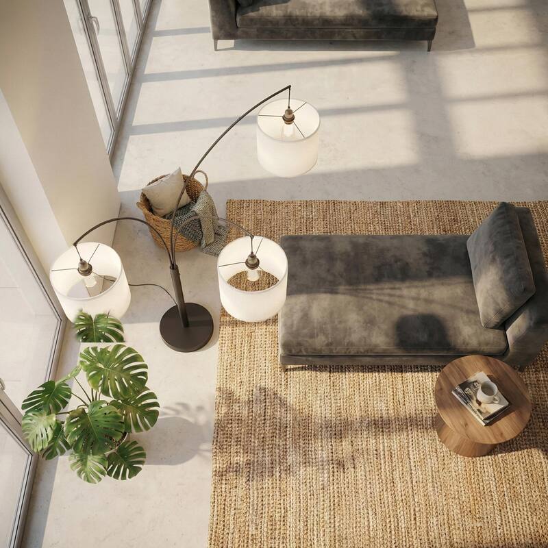 Luminary Arc Triple Arm Floor Lamp