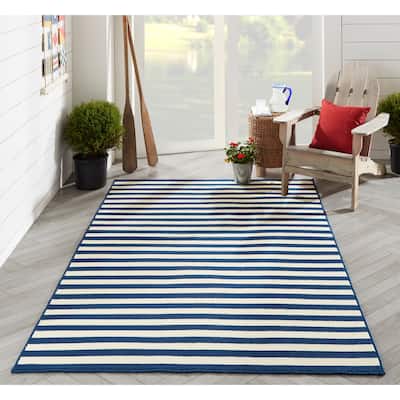 Momeni Baja Stripe Indoor Outdoor Rug