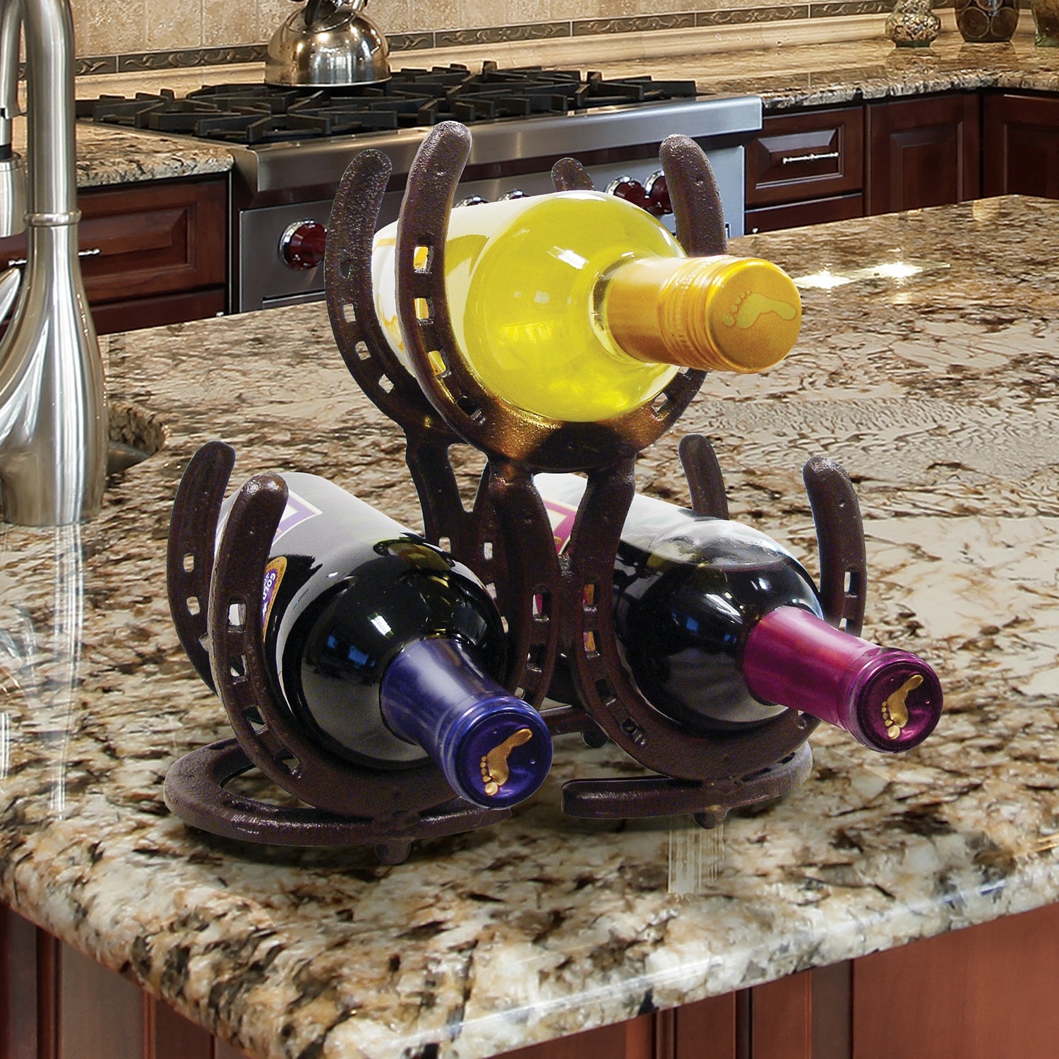 Horseshoe wine glass hotsell holder