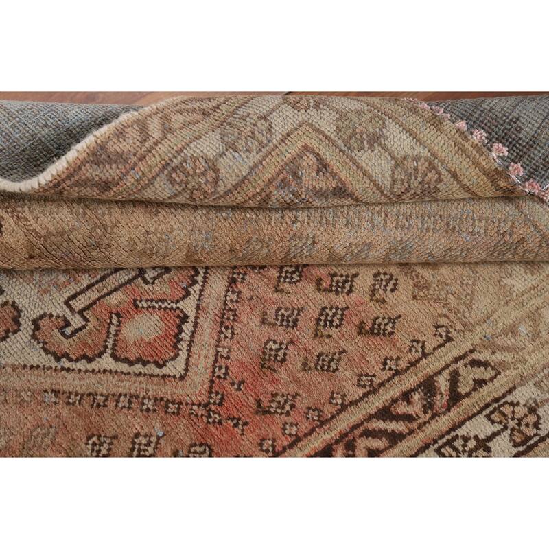 Geometric Botemir Persian Accent Rug Handmade Wool Carpet - 3'4"x 4'10"