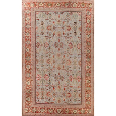 Sultanabad Ziegler Persian Large Rug Handmade Wool Carpet - 10'9" x 17'0"