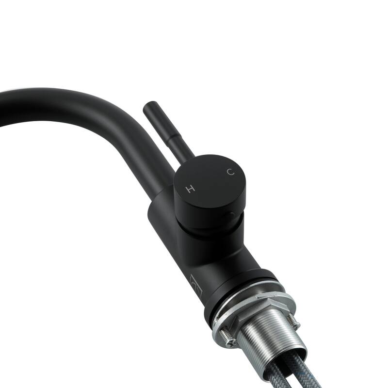 Indigo Home Single Hole Single Handle Bathroom Faucet