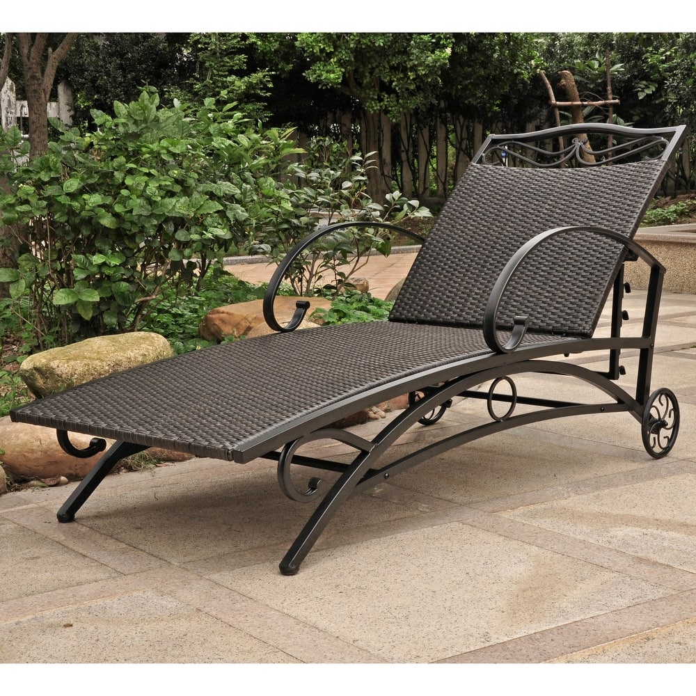 Valencia Resin Wicker Multi-Position Chaise