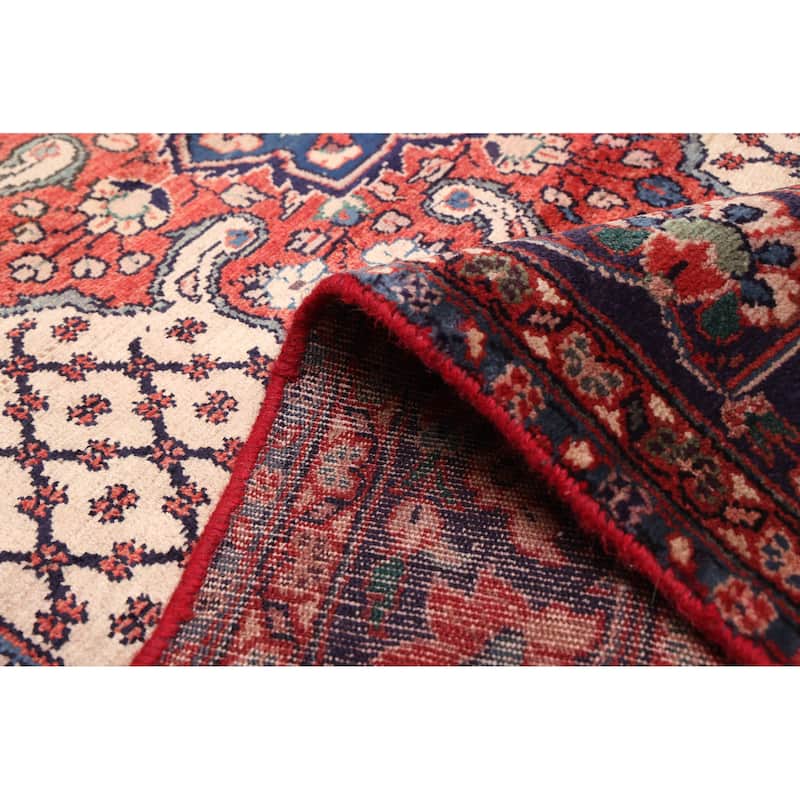 ECARPETGALLERY Hand-knotted Anatolian Vintage Beige Wool Rug - 4'10 x 9'7