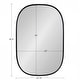 preview thumbnail 84 of 92, Kate and Laurel Caskill Capsule Framed Wall Mirror